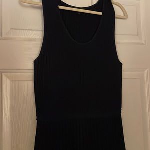 Banana Republic blue striped dress